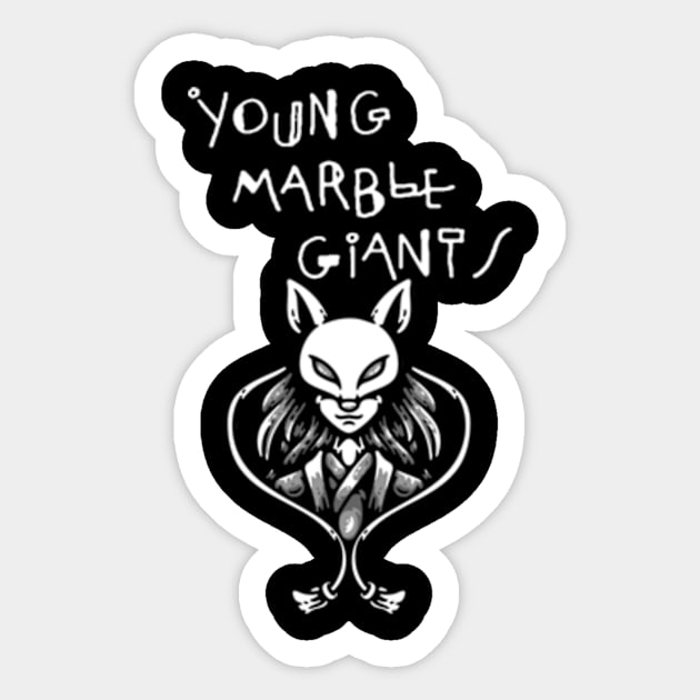 Young marble giants indie Sticker by PRINCE HIP HOP